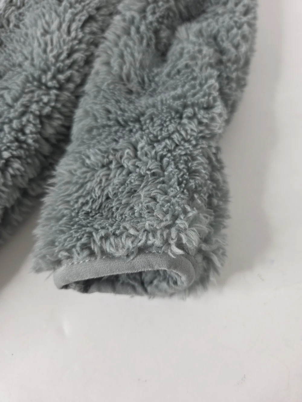 Nike Baby Boy Or Girl Soft Dusty Teal Sherpa All In 1 Hooded Outerwear 6 Months